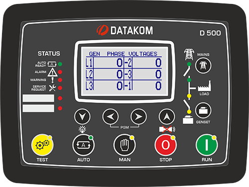 Контроллер Datakom D-500 MK2 
